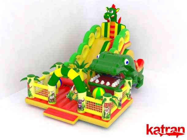 Батут Прерия 15x9x7