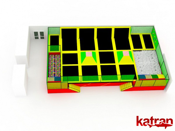 Батутная Арена 18x11